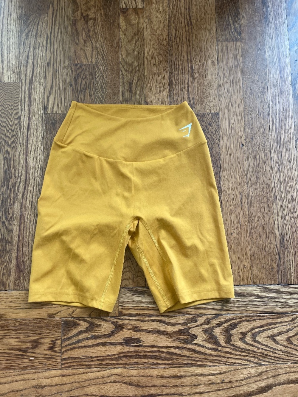 Mustard Yellow Gymshark Shorts